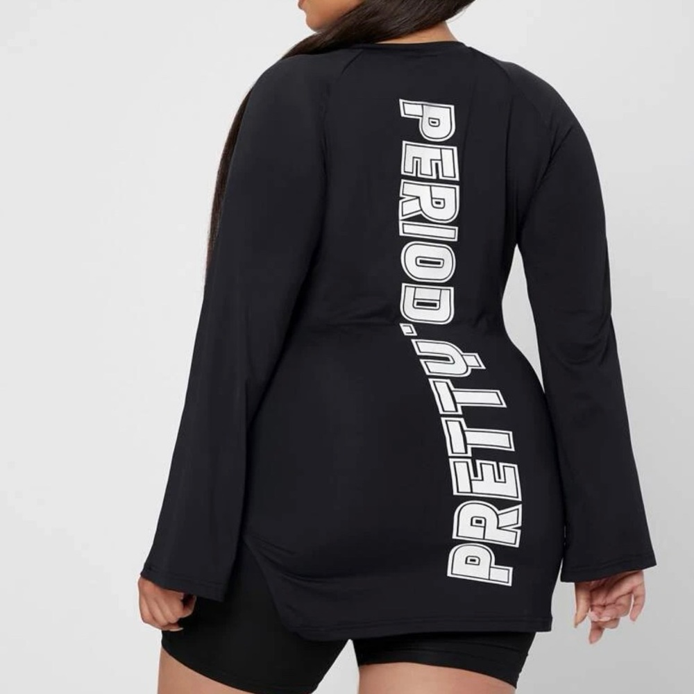 Flaws of Couture 3xl zip front sports tunic